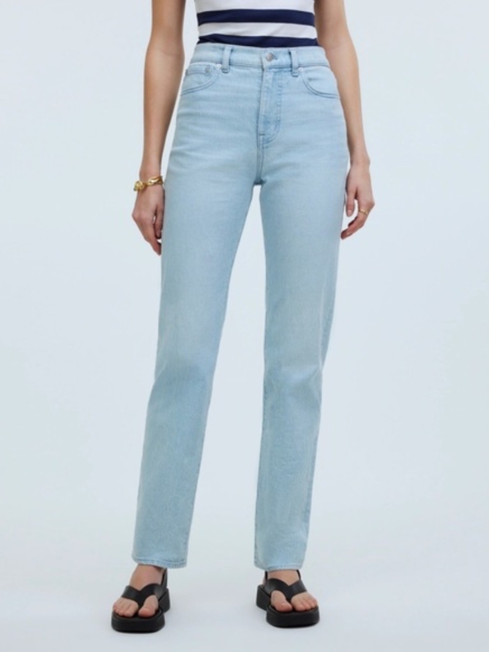 Madewell - Tall '90s Straight Jean In Ward Wash - Size T29